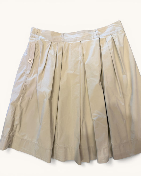 MHL Beige 100% cotton skirt size Large