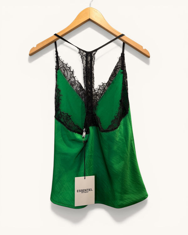 Essential Antwerp Green slip top size 10