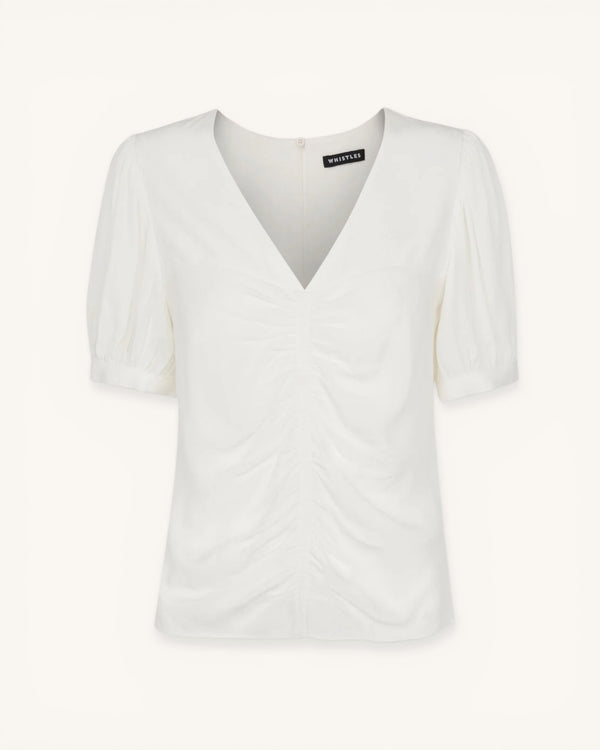 Whistles white blouse size 10