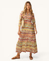 NRBY 100% silk multi dress size XL