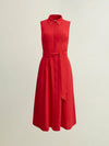 Hobbs coral shirt dress 14