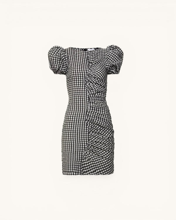 Ganni gingham dress size 40 1855