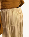 Free People Tiered Cotton Maxi Skirt – Size Small