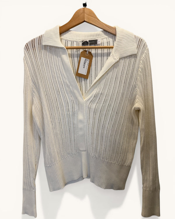 Mint velvet white knit Size Medium