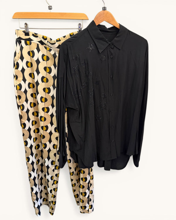 Zadig and Voltaire black shirt size small