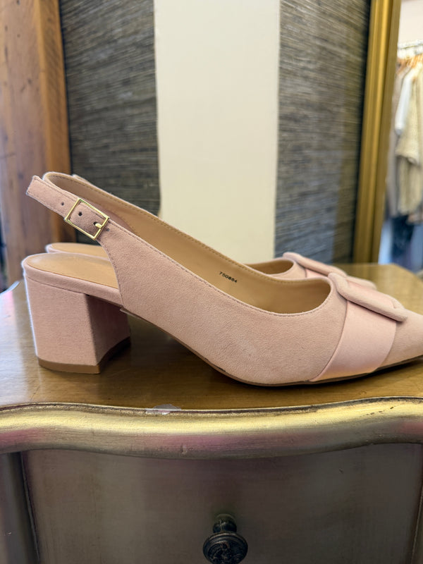 Phase Eight Pink Slingback Court Shoes Size 5