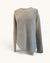 Jigsaw neutral linen knit top Size Medium