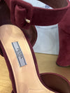 Prada Berry Suede heels size 40