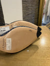 LK Bennett navy/silver shoes size 39.5