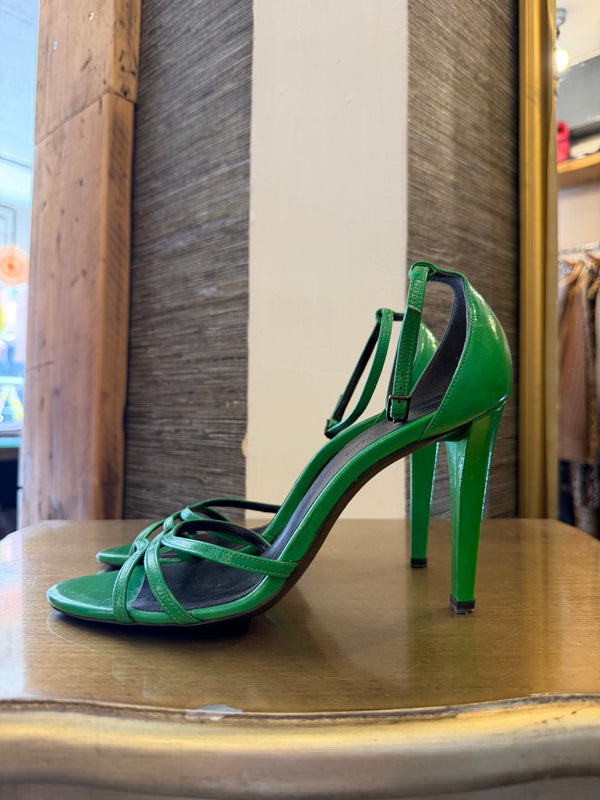 Green balengiaca sandals 6