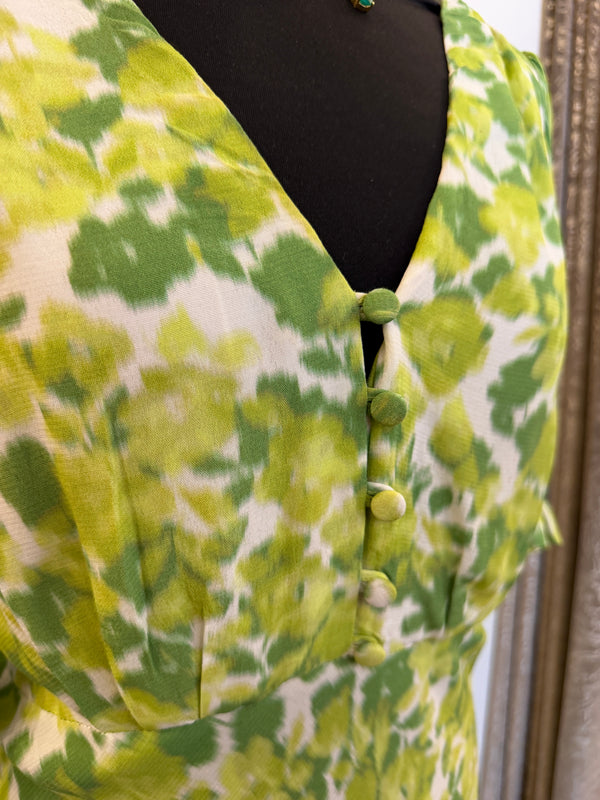 Ro & Zo green dress size 14