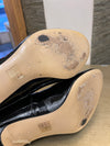 L K Bennett black Patent shoes size 38.5