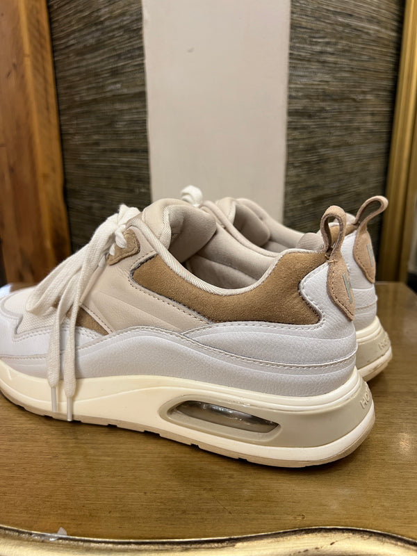 Hoff white trainers size 5