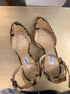 L K Bennett snake print shoes size 4
