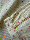 Indi and cold embroidered blouse size small/ 8