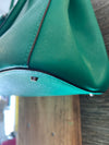 Ralph Lauren Green Marcy leather handbag