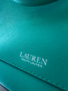 Ralph Lauren Green Marcy leather handbag