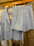 Ichi Pale Blue Jacket & Shorts Co-ord Set