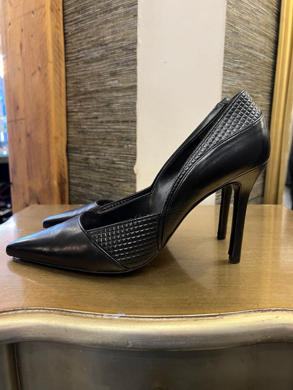 Hogl Black leather shoes size 6.5