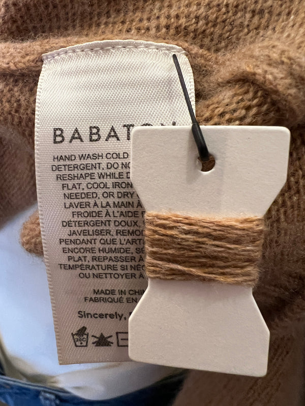 Babaton Cashmere camel jumper Size Small