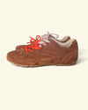 NOKWOL tan Suede trainers size 4