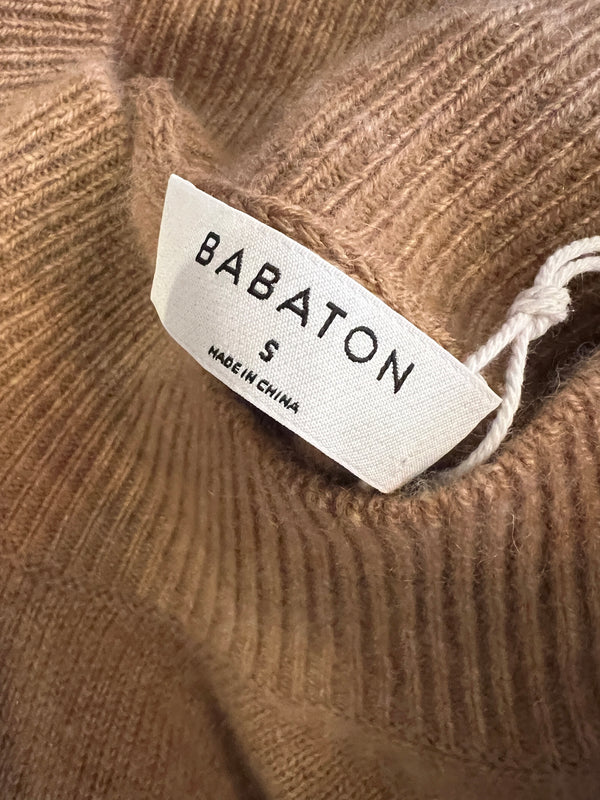Babaton Cashmere camel jumper Size Small