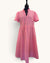 Barbour Pink Frill Neck Summer Dress | Size 10
