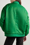 The Frankie shop green bomber jacket xs/s