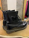 Dr Martins black patent boots Size 6
