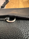 Prada black grain leatherhandbag