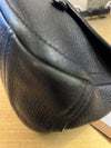 Prada black grain leatherhandbag