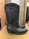 Daniel black cowboy boots Size 6
