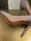 Diamante blush shoes size 4