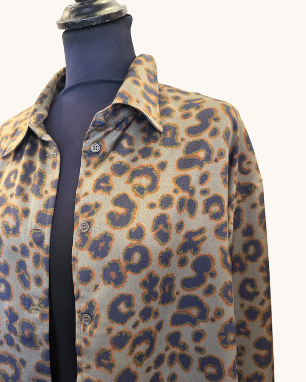 BA+SH 2 piece animal trouser suit 12