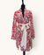 Anonyme Red/cream Star tunic size L