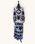 Zara Cream/Black print cotton dress size XL