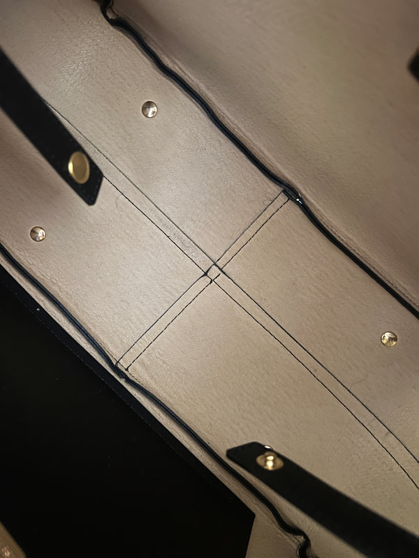 Russell & Bromley Black leather handbag