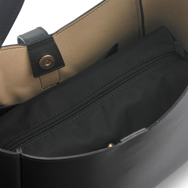 Russell & Bromley Black leather handbag