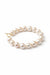 Fresh water Pearl Knotted Bracelet with Silver T-Bar