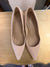 Lk Bennett nude sued shoes size 6