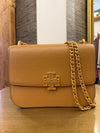 Tory Burch tan / gold chain handbag