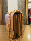 Tory Burch tan / gold chain handbag