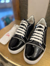 Louboutin black and white trainers 38.5