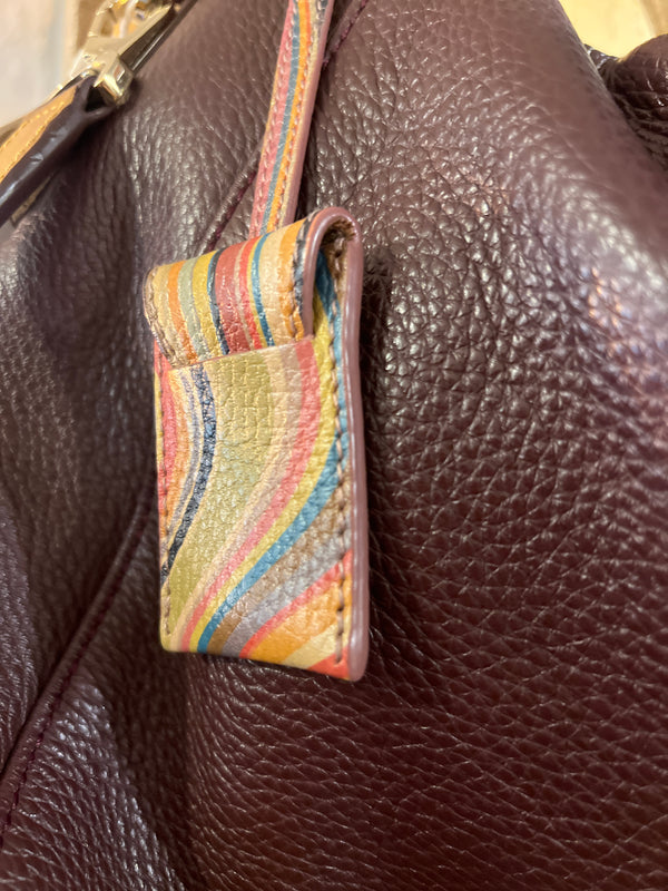 Paul Smith brown leather handbag