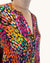 NRBY multi coloured silk dress size small