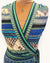 Diane Von Furstenberg Wrap Dress – Blue & Green Print, Size 10