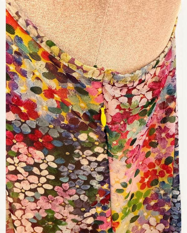 Elena Wang Floral Dress – Size Medium