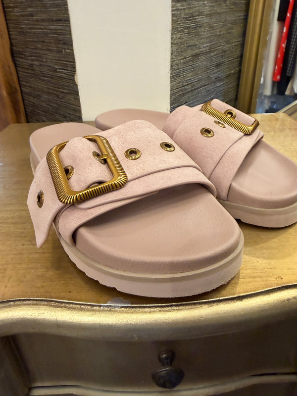 All saints blush sandals size 39