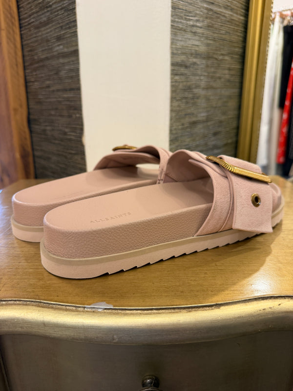 All saints blush sandals size 39