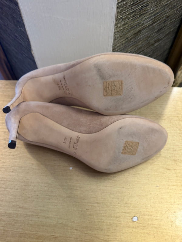 Jimmy choo nuse suede heels size 40.5
